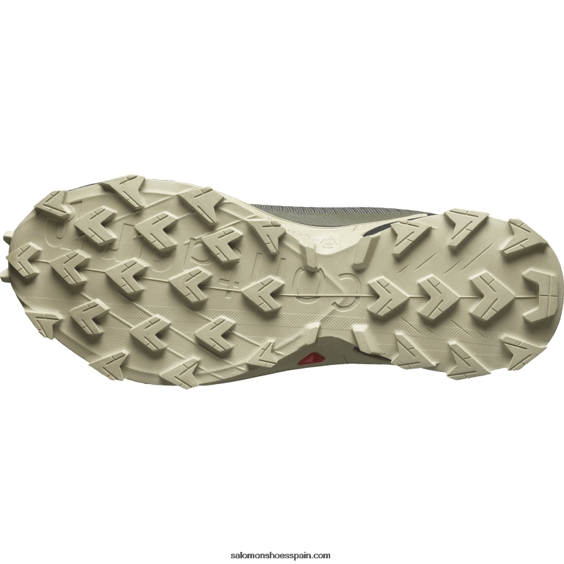 zapatillas de trail running para hombre - alphacross 4 gore-tex Salomon 00B0PZ1477 noche oliva/negro/gris musgo