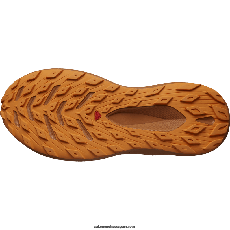 zapatillas de trail running para hombre - glide max tr Salomon 00B0PZ1447 zafiro oscuro/almendra dulce/pimienta naranja