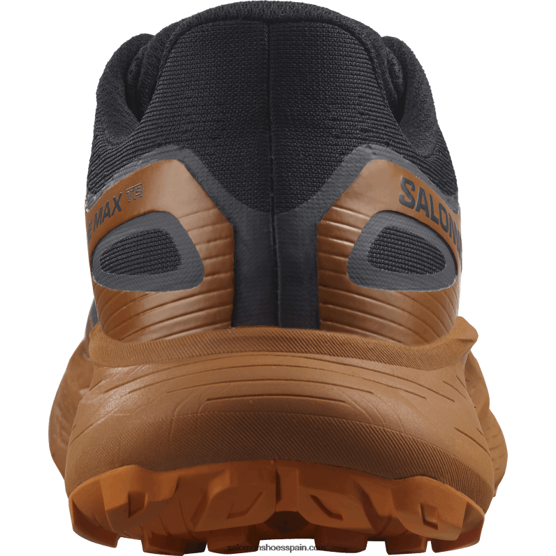 zapatillas de trail running para hombre - glide max tr Salomon 00B0PZ1447 zafiro oscuro/almendra dulce/pimienta naranja