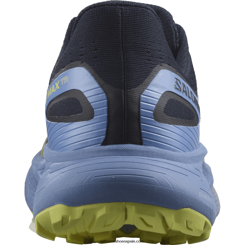 zapatillas de trail running para hombre - glide max tr Salomon 00B0PZ1448 cielo granada/zafiro oscuro/lima soleado