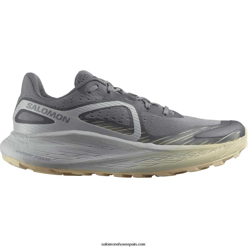 zapatillas de trail running para hombre - glide max tr Salomon 00B0PZ1449 tono tranquilo/azul perla/arena blanqueada