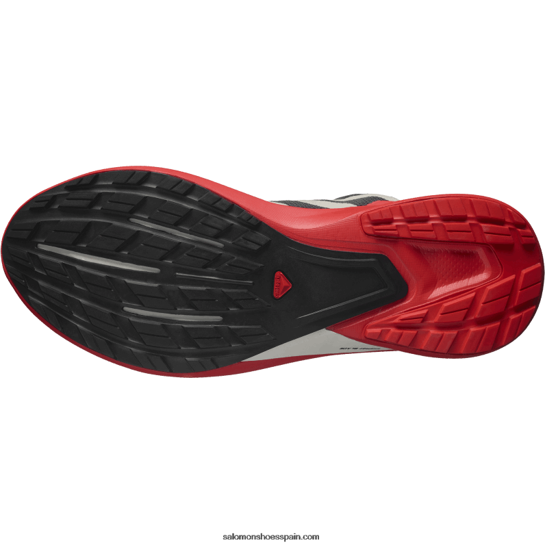 zapatillas de trail running para hombre - hypulse Salomon 00B0PZ1484 imán/rojo amapola/negro