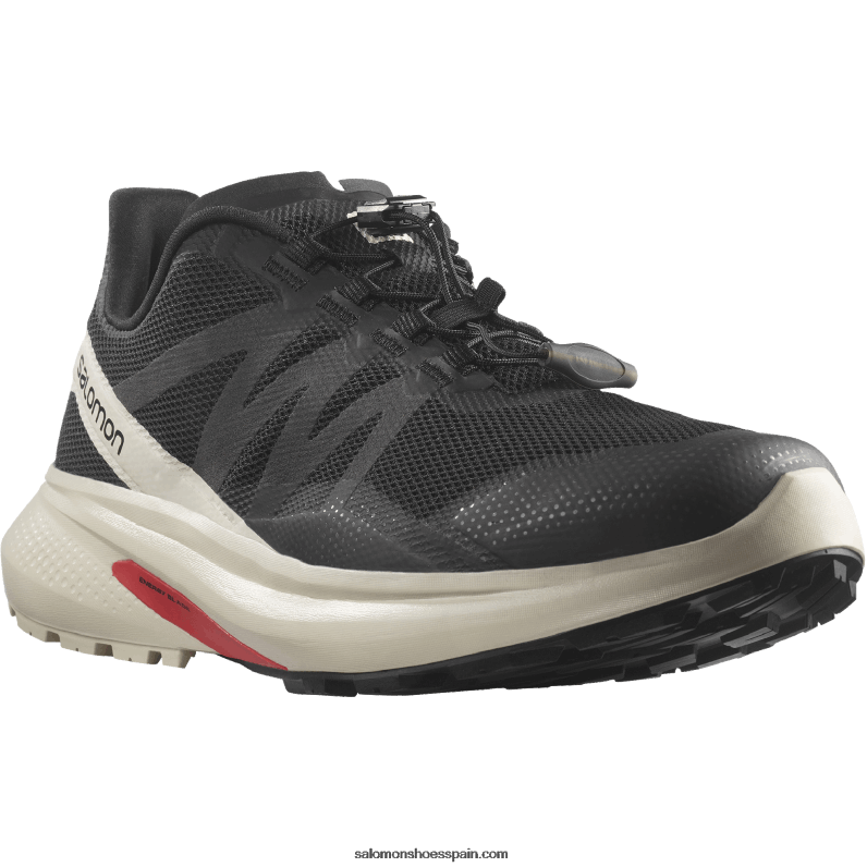 zapatillas de trail running para hombre - hypulse Salomon 00B0PZ1485 día negro/lluvioso
