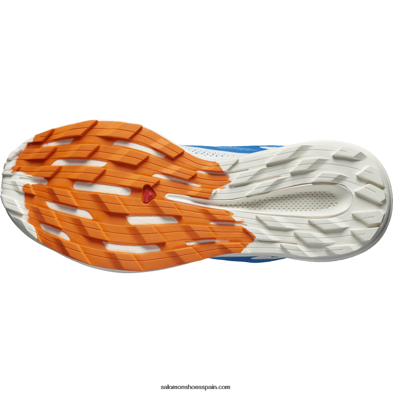 zapatillas de trail running para hombre - pulsar trail Salomon 00B0PZ1458 Banderines índigo/hielo vainilla/naranja vibrante