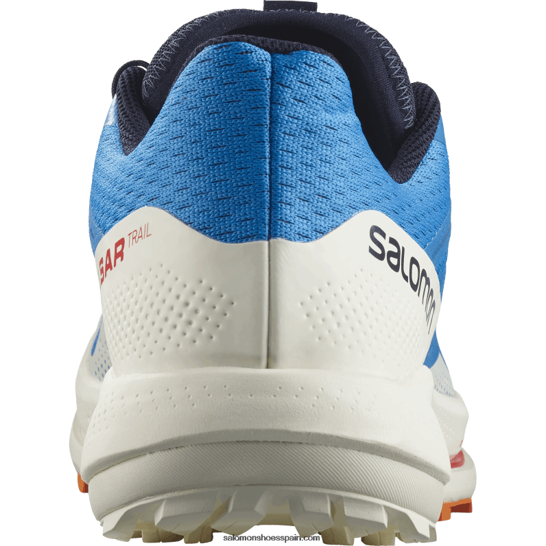 zapatillas de trail running para hombre - pulsar trail Salomon 00B0PZ1458 Banderines índigo/hielo vainilla/naranja vibrante
