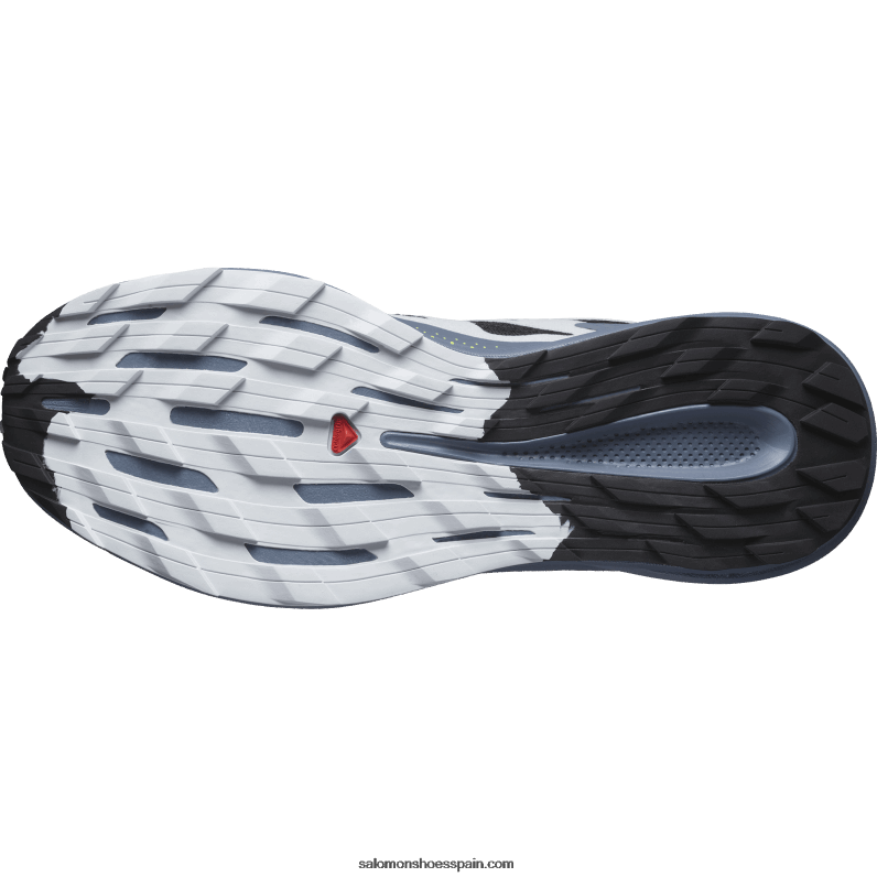 zapatillas de trail running para hombre - pulsar trail Salomon 00B0PZ1459 negro/azul china/hielo ártico