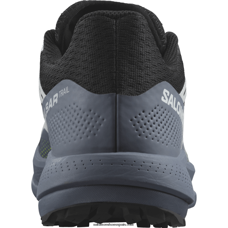 zapatillas de trail running para hombre - pulsar trail Salomon 00B0PZ1459 negro/azul china/hielo ártico