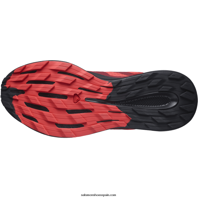 zapatillas de trail running para hombre - pulsar trail Salomon 00B0PZ1463 rojo amapola/rojo ciclismo/negro