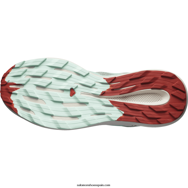 zapatillas de trail running para hombre - pulsar trail Salomon 00B0PZ1464 nenúfar/agua blanqueada/salsa picante