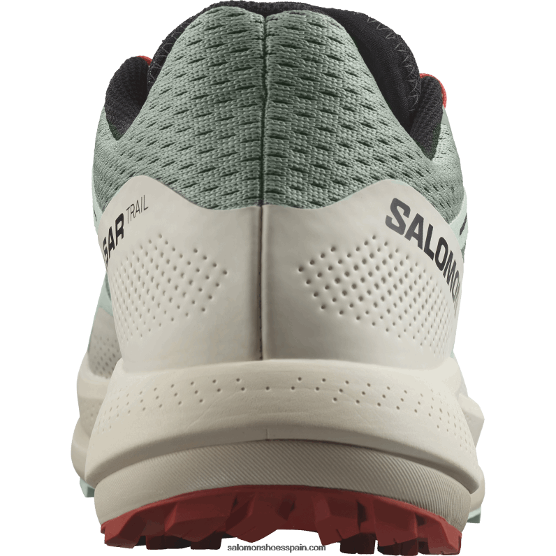 zapatillas de trail running para hombre - pulsar trail Salomon 00B0PZ1464 nenúfar/agua blanqueada/salsa picante