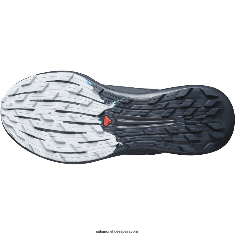 zapatillas de trail running para hombre - pulsar trail pro 2 Salomon 00B0PZ1436 carbón/rojo fuego/hielo ártico