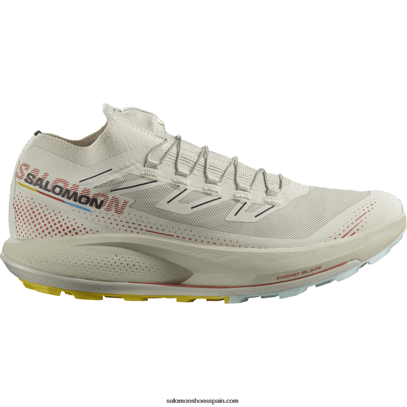 zapatillas de trail running para hombre - pulsar trail pro 2 Salomon 00B0PZ1437 día lluvioso/salsa picante/fresia