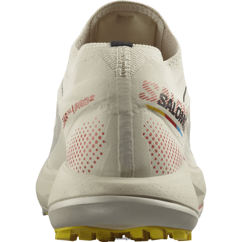 zapatillas de trail running para hombre - pulsar trail pro 2 Salomon 00B0PZ1437 día lluvioso/salsa picante/fresia