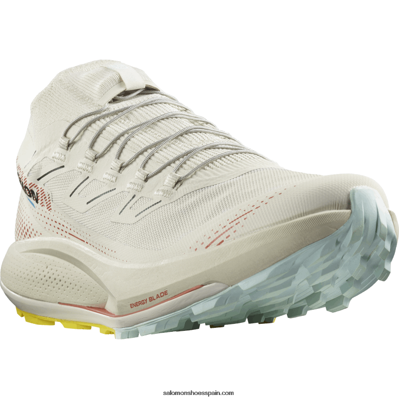 zapatillas de trail running para hombre - pulsar trail pro 2 Salomon 00B0PZ1437 día lluvioso/salsa picante/fresia