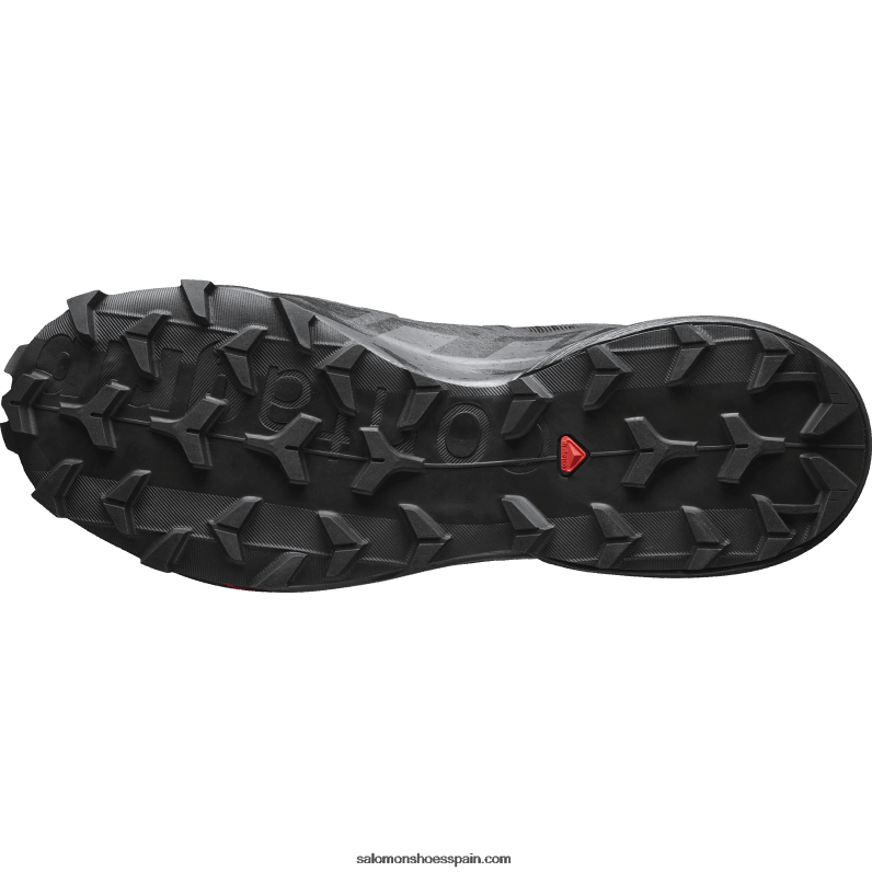 zapatillas de trail running para hombre - speedcross 6 Salomon 00B0PZ1452 negro/fantasma