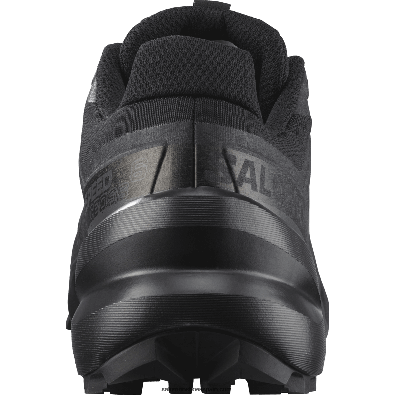 zapatillas de trail running para hombre - speedcross 6 Salomon 00B0PZ1452 negro/fantasma
