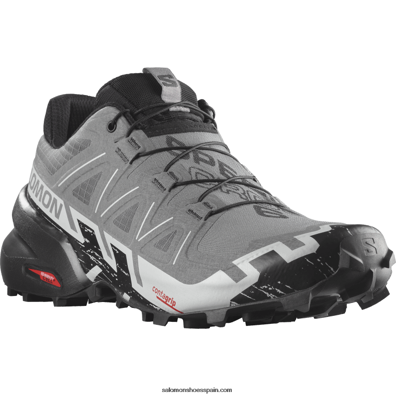 zapatillas de trail running para hombre - speedcross 6 Salomon 00B0PZ1453 sombra tranquila/negro/azul perla