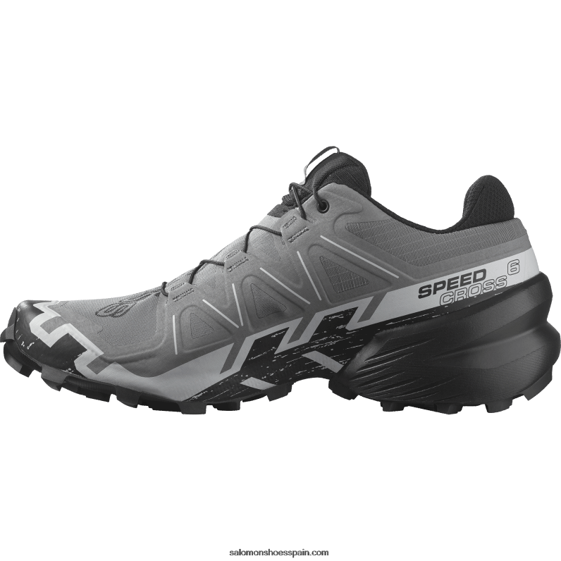 zapatillas de trail running para hombre - speedcross 6 Salomon 00B0PZ1453 sombra tranquila/negro/azul perla