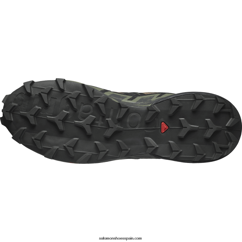 zapatillas de trail running para hombre - speedcross 6 Salomon 00B0PZ1455 algas marinas/negro/verde liquen profundo