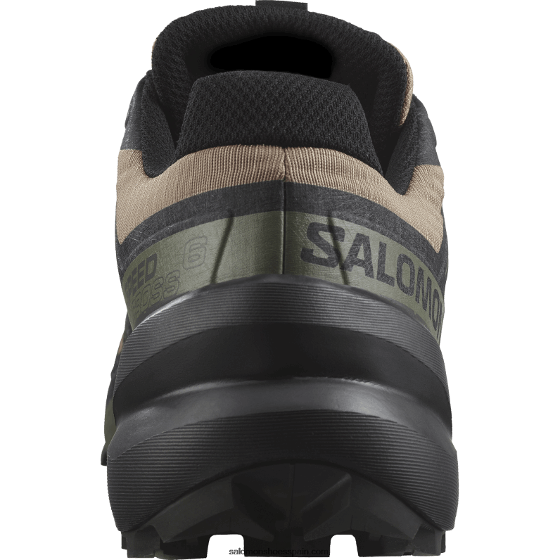 zapatillas de trail running para hombre - speedcross 6 Salomon 00B0PZ1455 algas marinas/negro/verde liquen profundo