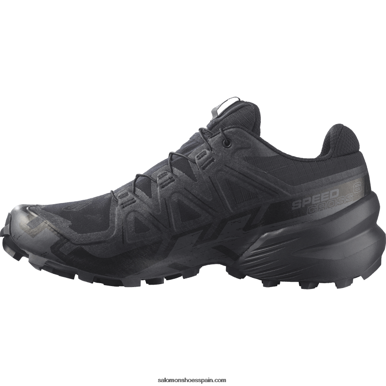 zapatillas de trail running para hombre - speedcross 6 gore-tex Salomon 00B0PZ1465 negro/fantasma