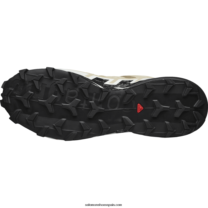 zapatillas de trail running para hombre - speedcross 6 gore-tex Salomon 00B0PZ1466 algas marinas/negro/vainilla helada