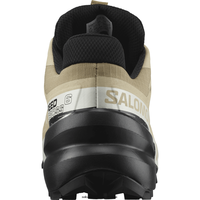 zapatillas de trail running para hombre - speedcross 6 gore-tex Salomon 00B0PZ1466 algas marinas/negro/vainilla helada