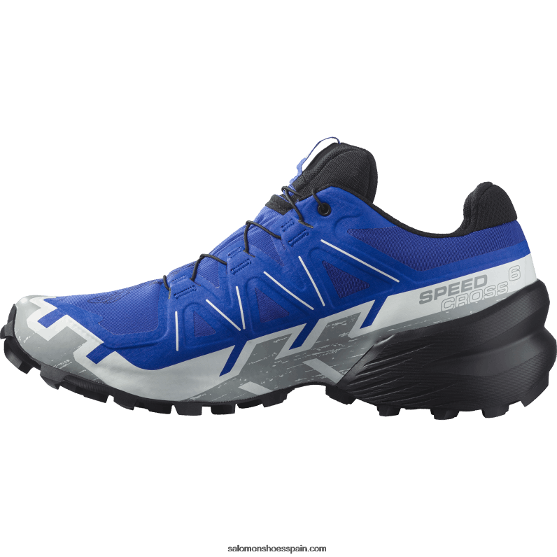 zapatillas de trail running para hombre - speedcross 6 gore-tex Salomon 00B0PZ1467 azul marino/negro/blanco