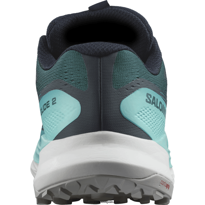 zapatillas de trail running para hombre - ultra glide 2 Salomon 00B0PZ1438 atlántico profundo/azul resplandor/rojo fuego