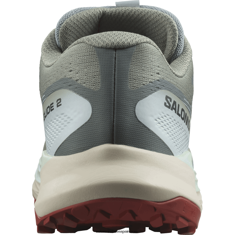 zapatillas de trail running para hombre - ultra glide 2 Salomon 00B0PZ1440 nenúfar/agua blanqueada/salsa picante