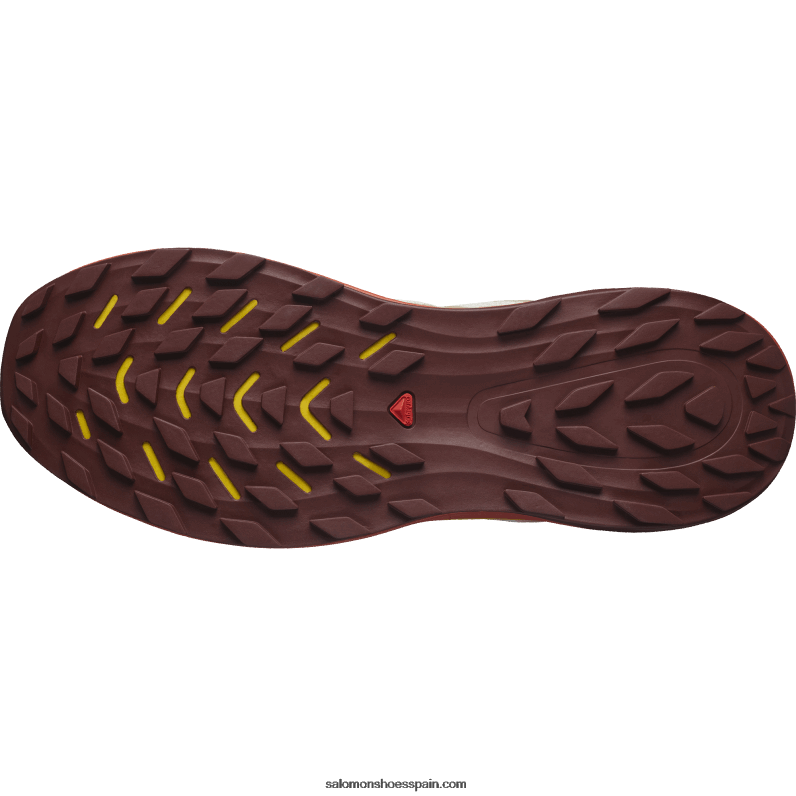 zapatillas de trail running para hombre - ultra glide 2 Salomon 00B0PZ1441 día lluvioso/fresia/salsa picante