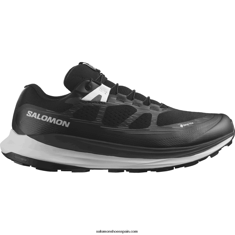zapatillas de trail running para hombre - ultra glide 2 gore-tex Salomon 00B0PZ1443 negro/roca lunar/blanco