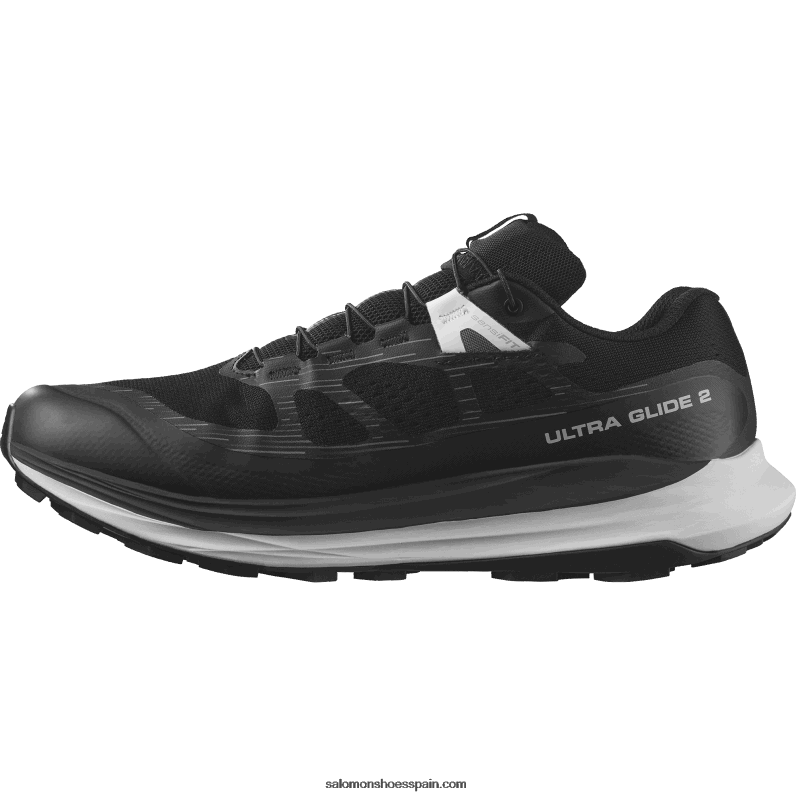 zapatillas de trail running para hombre - ultra glide 2 gore-tex Salomon 00B0PZ1443 negro/roca lunar/blanco