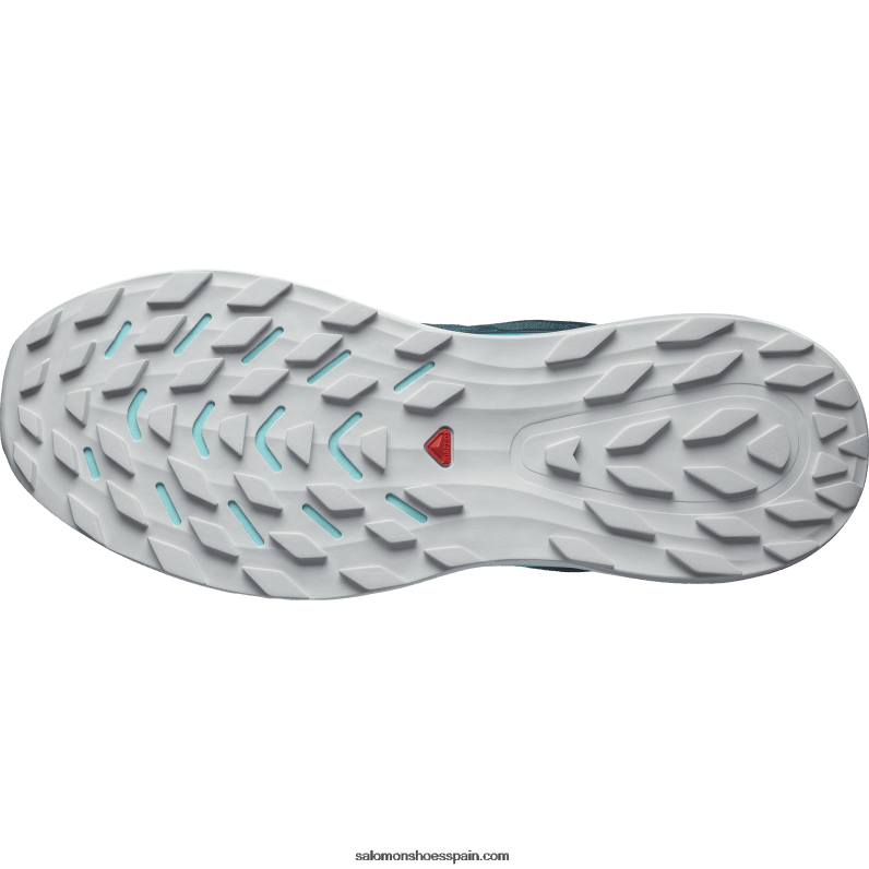 zapatillas de trail running para hombre - ultra glide 2 wide Salomon 00B0PZ1469 atlántico profundo/azul resplandor/rojo fuego