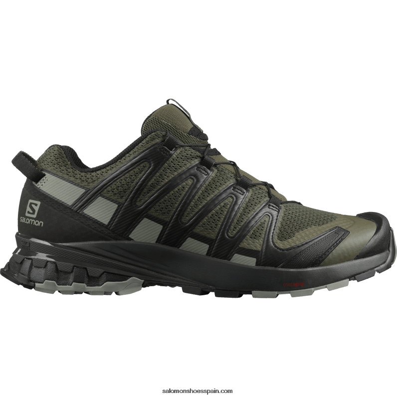 zapatillas de trail running para hombre - xa pro 3d v8 Salomon 00B0PZ1478 hoja de parra/turba/sombra