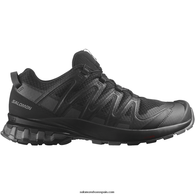 zapatillas de trail running para hombre - xa pro 3d v8 Salomon 00B0PZ1479 negro/imán
