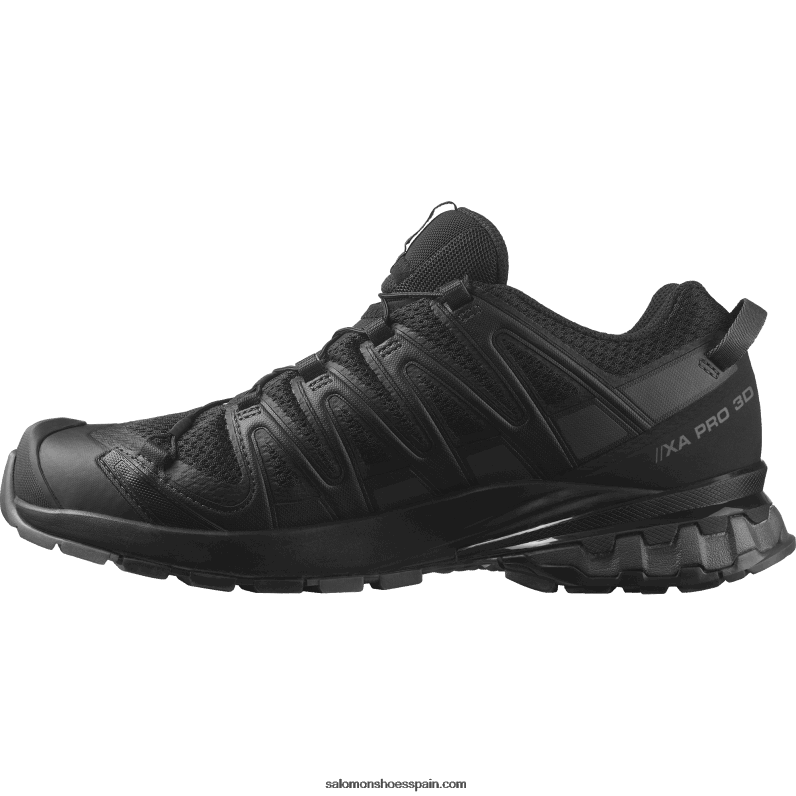 zapatillas de trail running para hombre - xa pro 3d v8 Salomon 00B0PZ1479 negro/imán