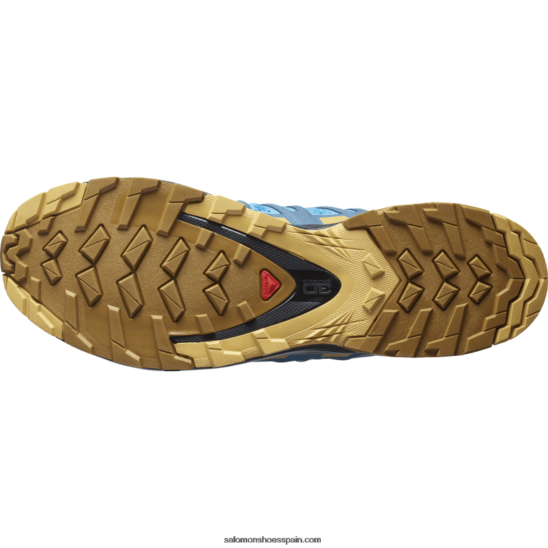 zapatillas de trail running para hombre - xa pro 3d v8 Salomon 00B0PZ1480 barrera de coral/hoja de otoño/marrón bronce