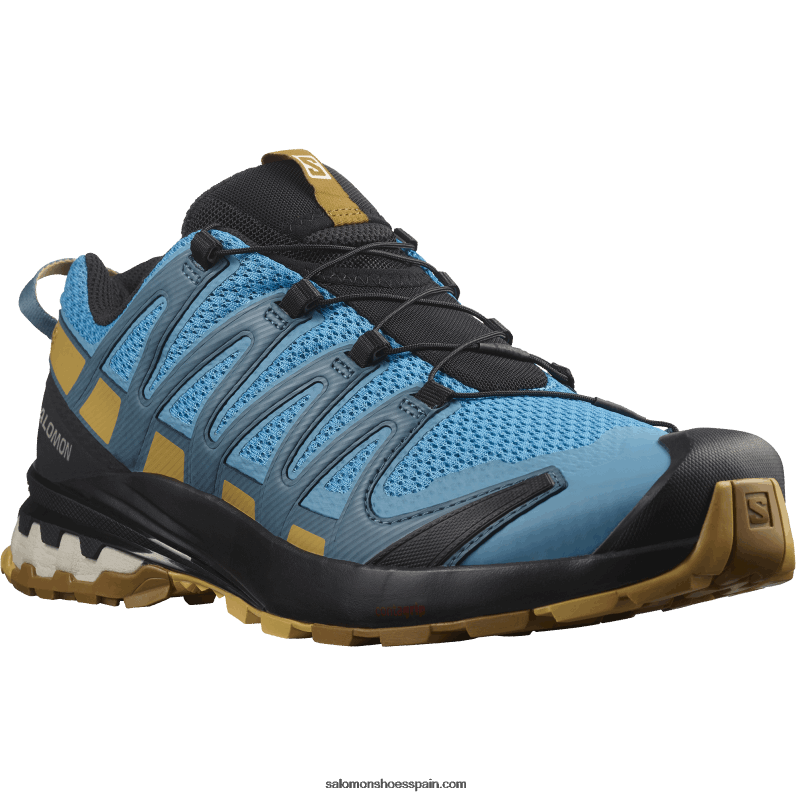 zapatillas de trail running para hombre - xa pro 3d v8 Salomon 00B0PZ1480 barrera de coral/hoja de otoño/marrón bronce