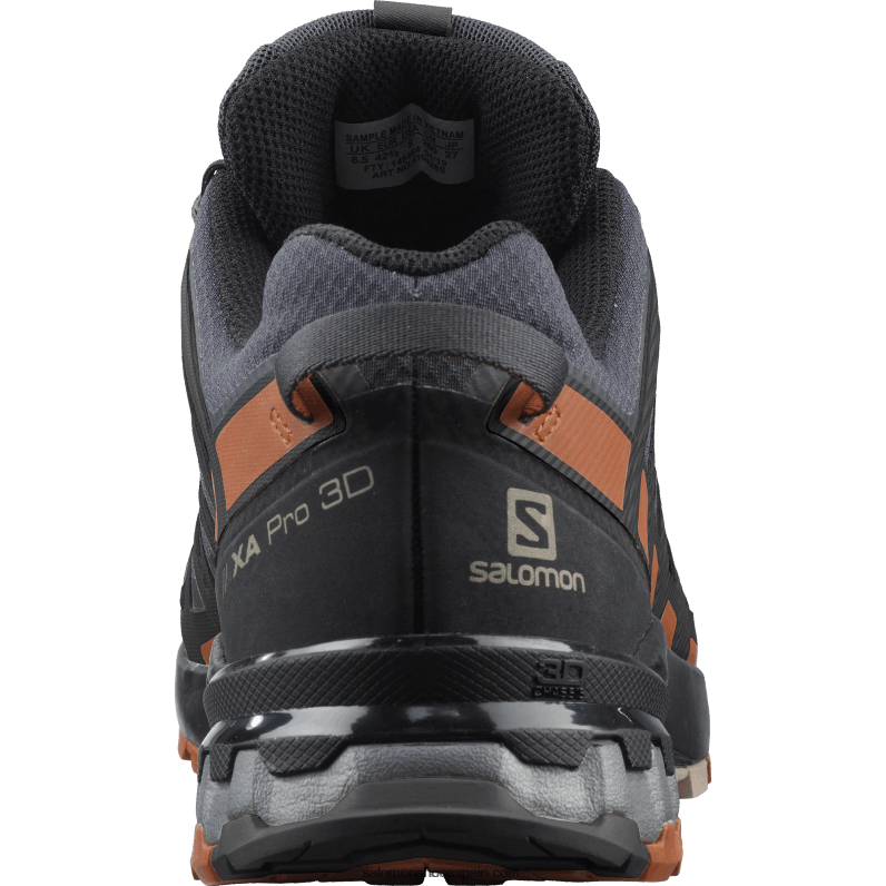 zapatillas de trail running para hombre - xa pro 3d v8 gore-tex Salomon 00B0PZ1481 ébano/café caramelo/negro