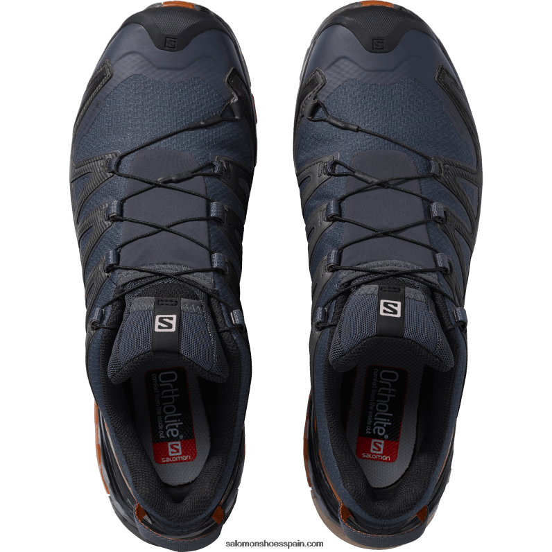 zapatillas de trail running para hombre - xa pro 3d v8 gore-tex Salomon 00B0PZ1481 ébano/café caramelo/negro