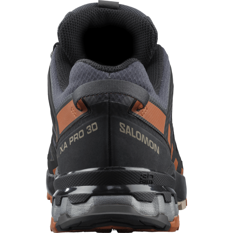 zapatillas de trail running para hombre - xa pro 3d v8 gore-tex wide Salomon 00B0PZ1472 ébano/café caramelo/negro