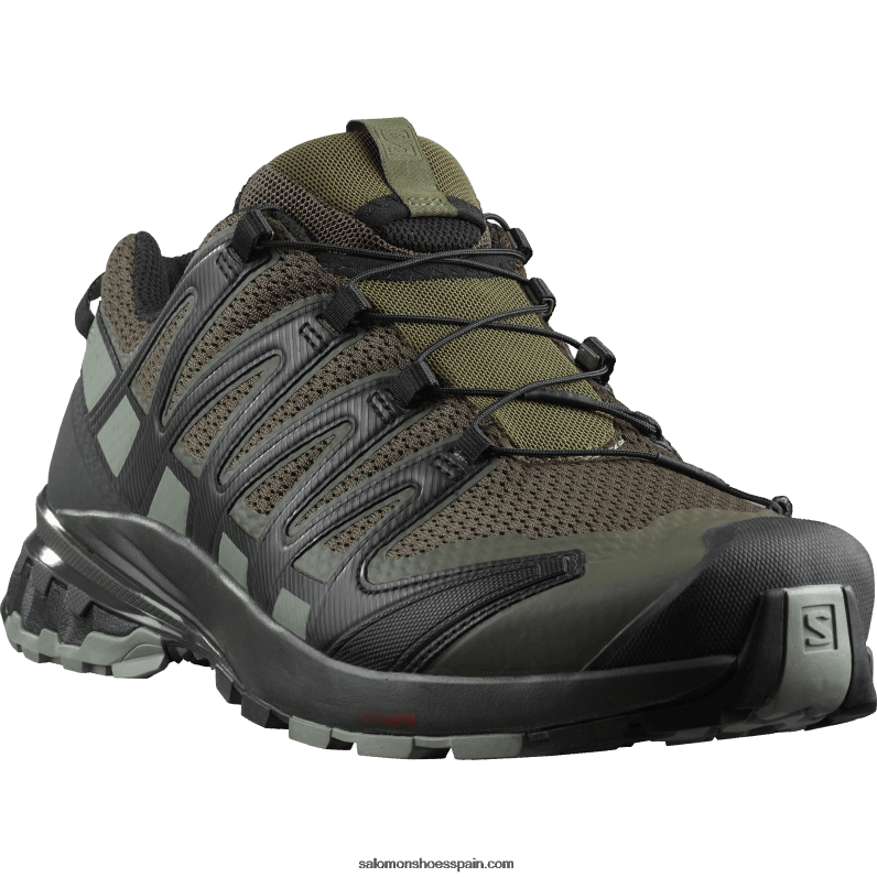zapatillas de trail running para hombre - xa pro 3d v8 wide Salomon 00B0PZ1473 hoja de parra/turba/sombra