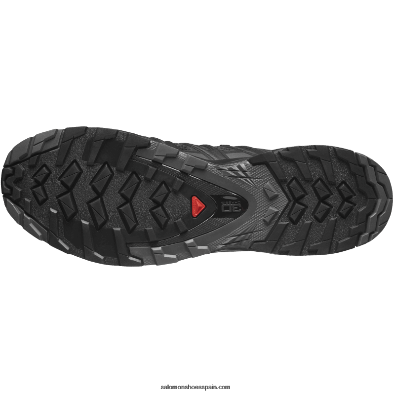 zapatillas de trail running para hombre - xa pro 3d v8 wide Salomon 00B0PZ1474 negro/imán
