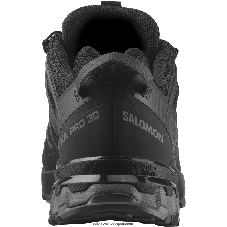 zapatillas de trail running para hombre - xa pro 3d v8 wide Salomon 00B0PZ1474 negro/imán