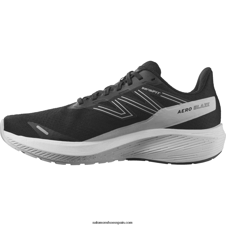 zapatillas de running para hombre - aero blaze Salomon 00B0PZ1067 negro/blanco/roca lunar