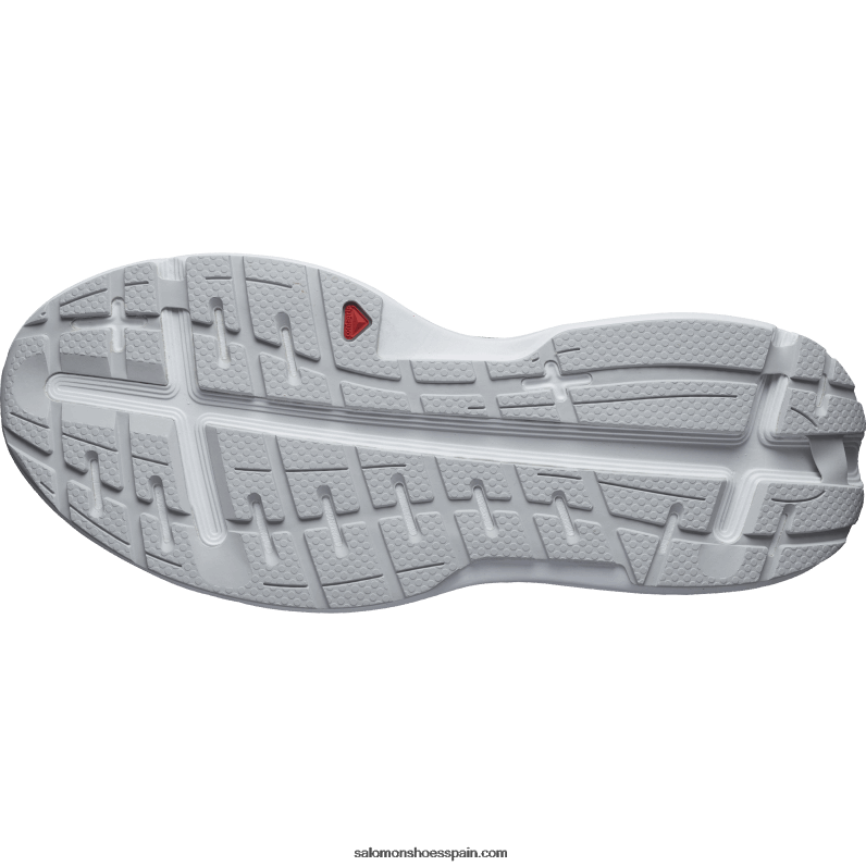 zapatillas de running para hombre - aero glide Salomon 00B0PZ1063 Ceniza azul/zafiro oscuro/lima soleado