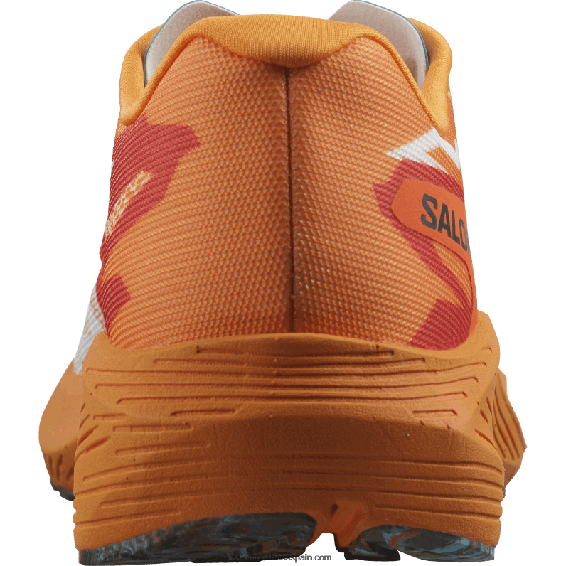 zapatillas de running para hombre - aero volt Salomon 00B0PZ60 cúrcuma/rojo fuego/resplandor azul