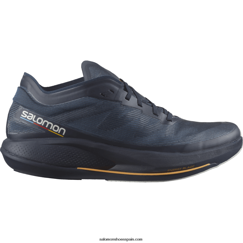 zapatillas de running para hombre - fantasma Salomon 00B0PZ1071 estado de ánimo índigo/cielo nocturno/roca lunar