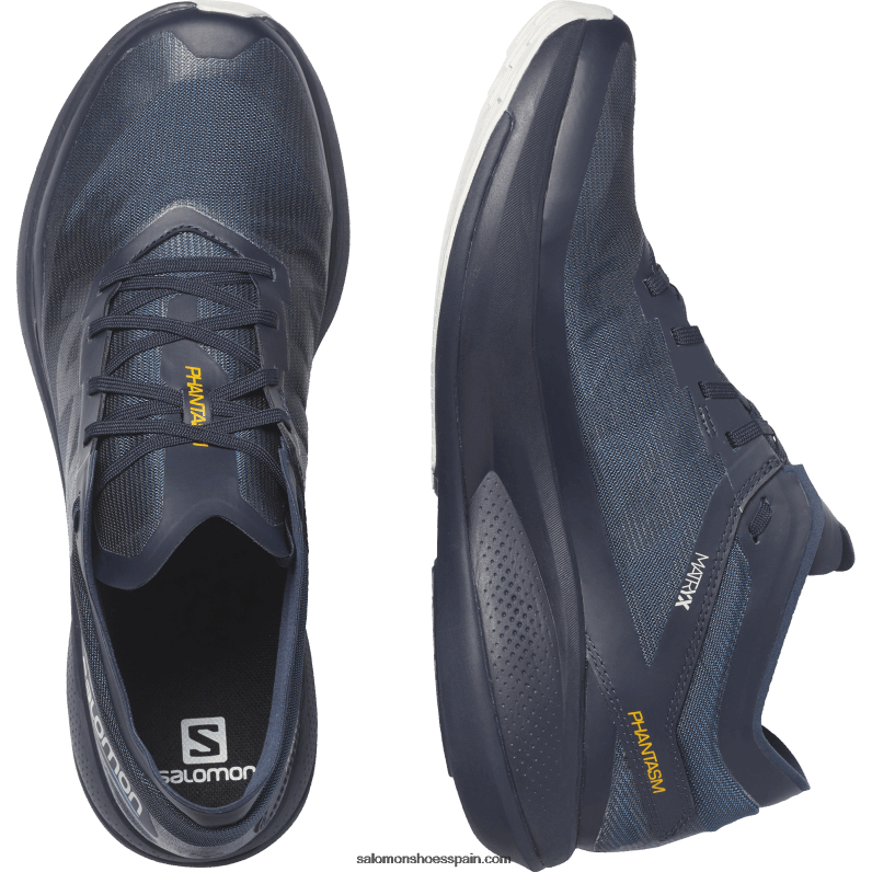 zapatillas de running para hombre - fantasma Salomon 00B0PZ1071 estado de ánimo índigo/cielo nocturno/roca lunar